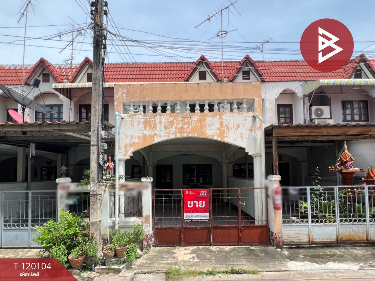 ขายทาวน์โฮมนครปฐม : ขายทาวน์เฮ้าส์ หมู่บ้านเกษมเพชรวิลล่า นครชัยศรี นครปฐม