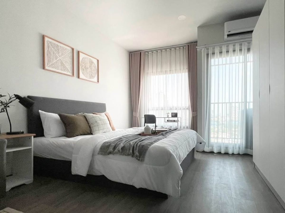 For RentCondoThaphra, Talat Phlu, Wutthakat : Rich Point @ BTS Wutthakat - BTS Wutthakat 0 meters, beautiful room, complete with