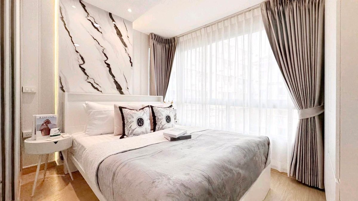 For SaleCondoKasetsart, Ratchayothin : 🌳 Good condo, location in the center of the city near Plaza Lagoon, worth more than anyone else! 🏢 Double U Condominium Ladprao-Wang Hin 🌳