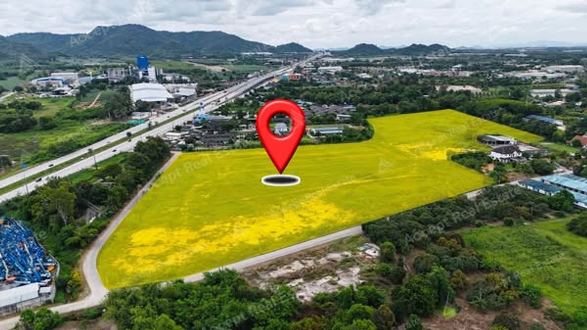 ขายที่ดินระยอง : ที่ดินทำเลทองใกล้ถนนสาย36 นิคมพัฒนา ระยอง 41-3-2.1 ไร่
