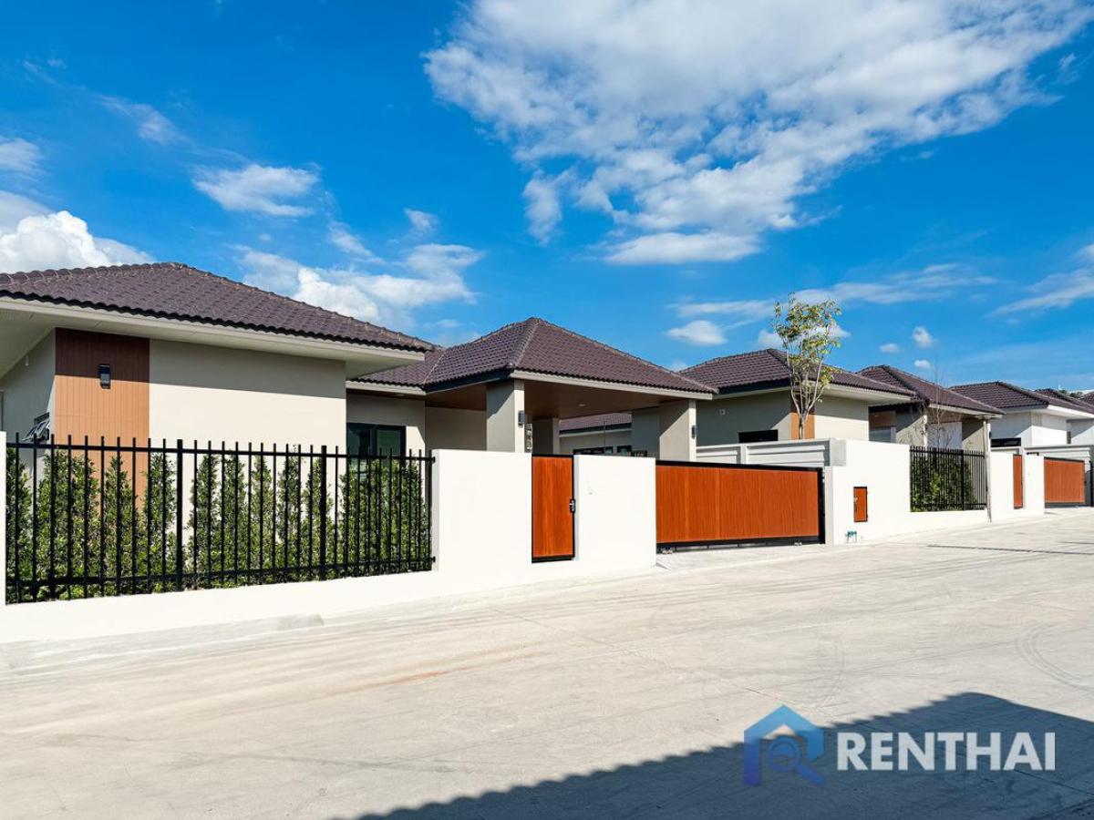 For SaleHousePattaya, Bangsaen, Chonburi : Don’t Miss Out! Best Price 3 Bed 2 bath Single House in Pattaya