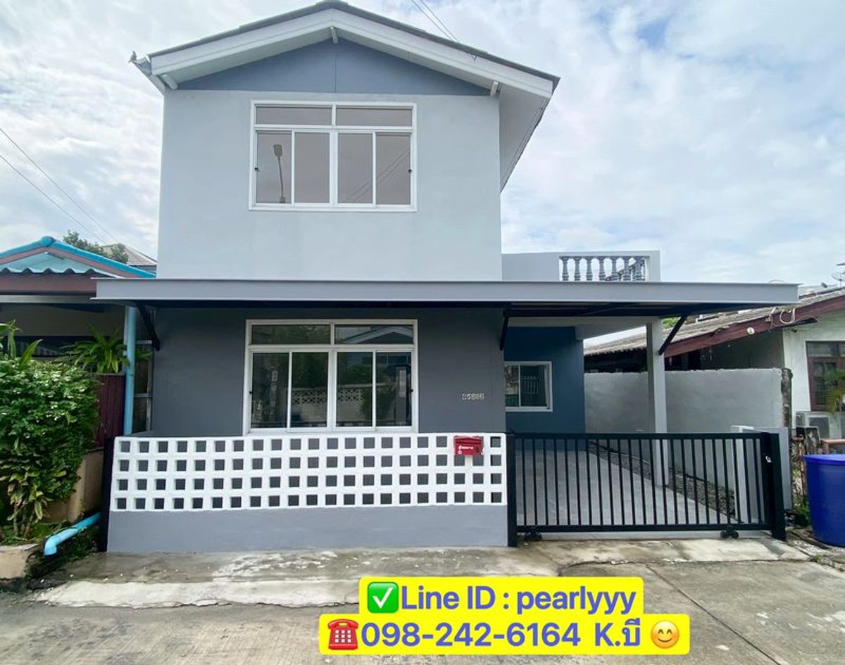 For SaleHouseNawamin, Ramindra : 🏡 2 storey detached house for sale, Amornphan Village, Suan Siam Road 11, Intersection 18, beautiful house, good location 🏡