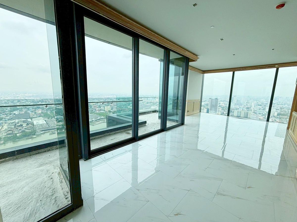 ขายคอนโดพระราม 3 สาธุประดิษฐ์ : ขาย Penthouse Duplex Canapaya Residence พระราม 3 308 ตร.ม. วิวแม่น้ำเจ้าพระยา
