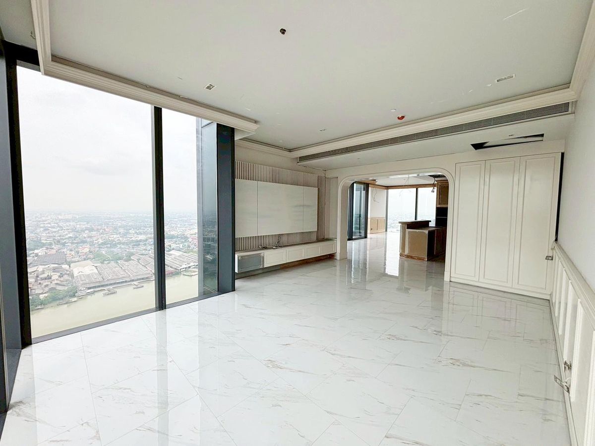 ขายคอนโดพระราม 3 สาธุประดิษฐ์ : ขาย Penthouse Duplex Canapaya Residence พระราม 3 308 ตร.ม. วิวแม่น้ำเจ้าพระยา