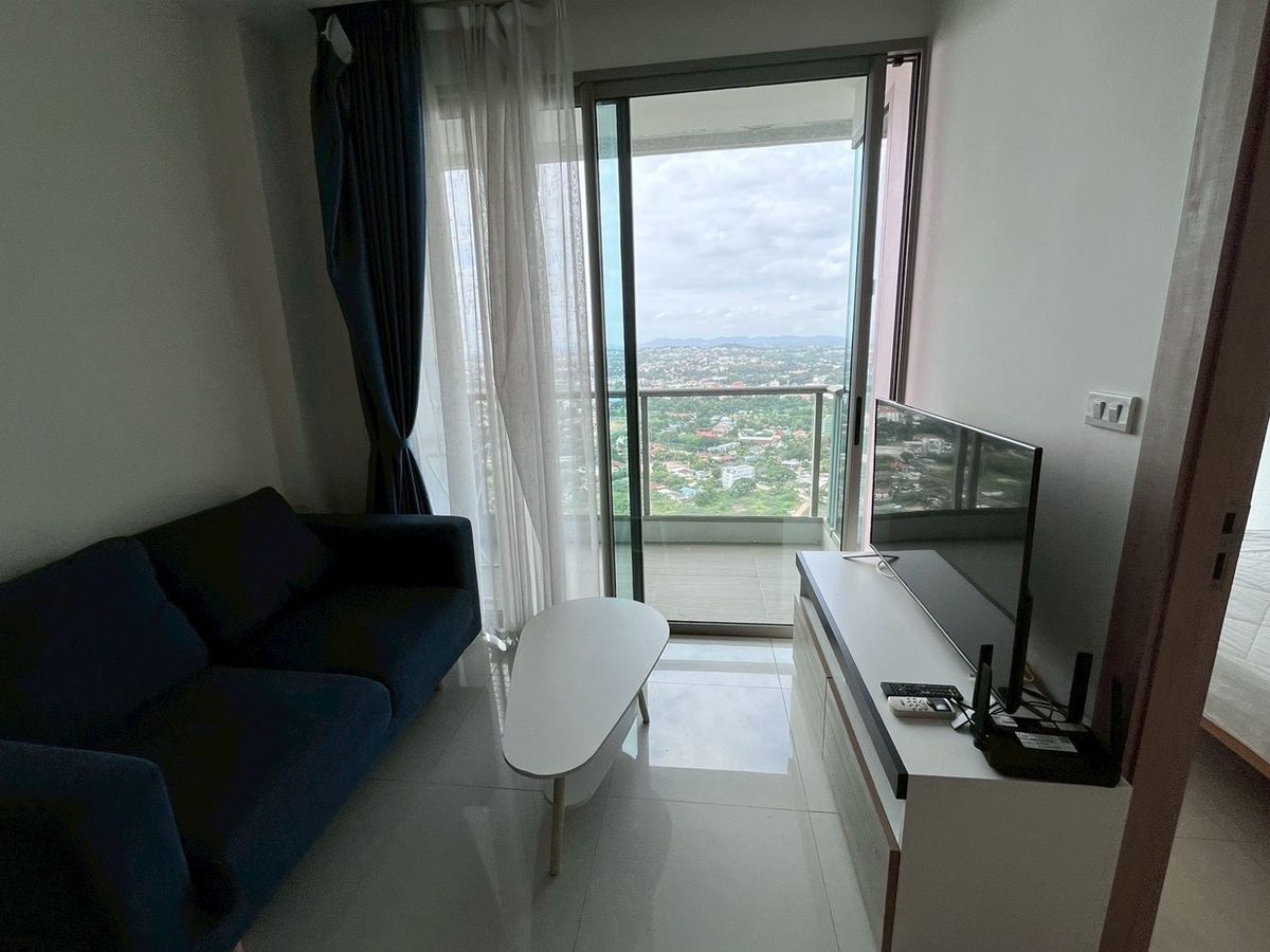 ให้เช่าคอนโดพัทยา บางแสน ชลบุรี สัตหีบ : Riviera Jomtien 1 ห้องนอน 35sqm 18K