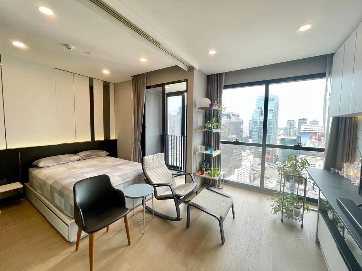 ให้เช่าคอนโดสยาม จุฬา สามย่าน : Hot Deal! Ashton Chula–Silom Condo 1 Bedroom | Prime Location near MRT Samyan – 25,000 Thb! 