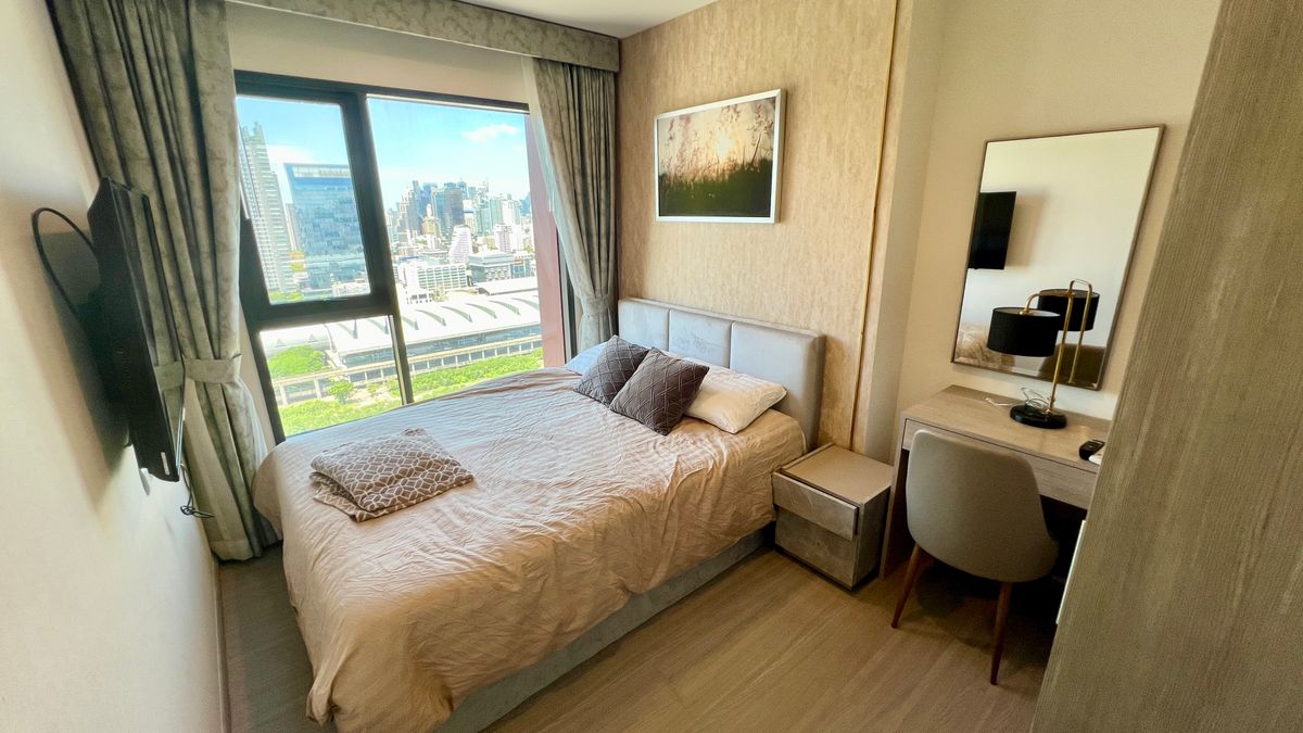 For RentCondoRama9, Petchburi, RCA : Life Asoke Hype for rent, 25,000 baht/month [MNr250802]