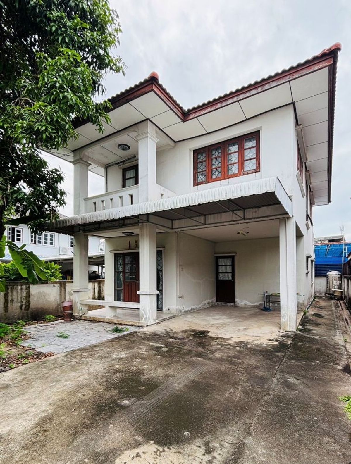 For SaleHouseRathburana, Suksawat : 2 storey detached house for sale, 48 sq.w., Phenphon Village, Phuttha Bucha Road, Bang Mot Thung Khru, near the expressway - Purple Line
