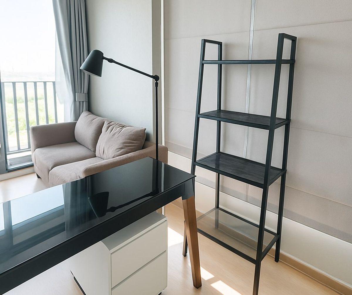 For SaleCondoOnnut, Udomsuk : The Base Sukhumvit 77 Condo Lighting Light At the price up every year The corner room saw 2 sides of the view.
