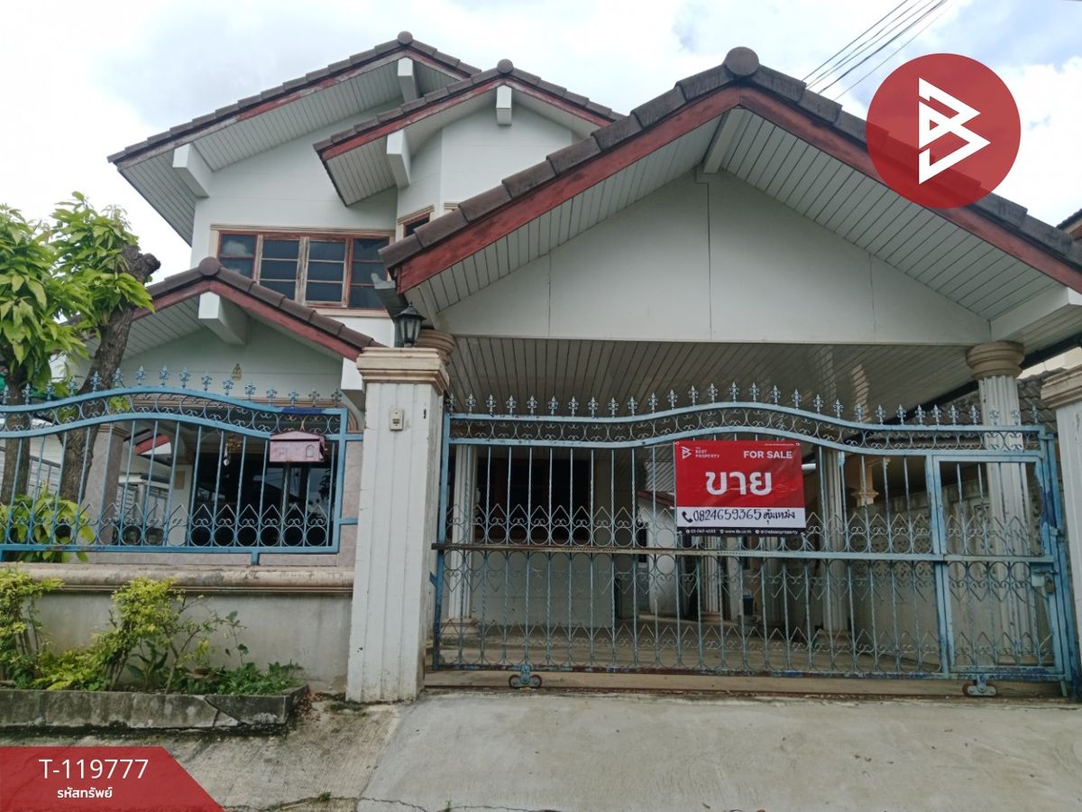 For SaleHouseNakhon Sawan : 2 -storey detached house for sale, area of ​​55.9 square wah, near Jirawat Camp, Nakhon Sawan