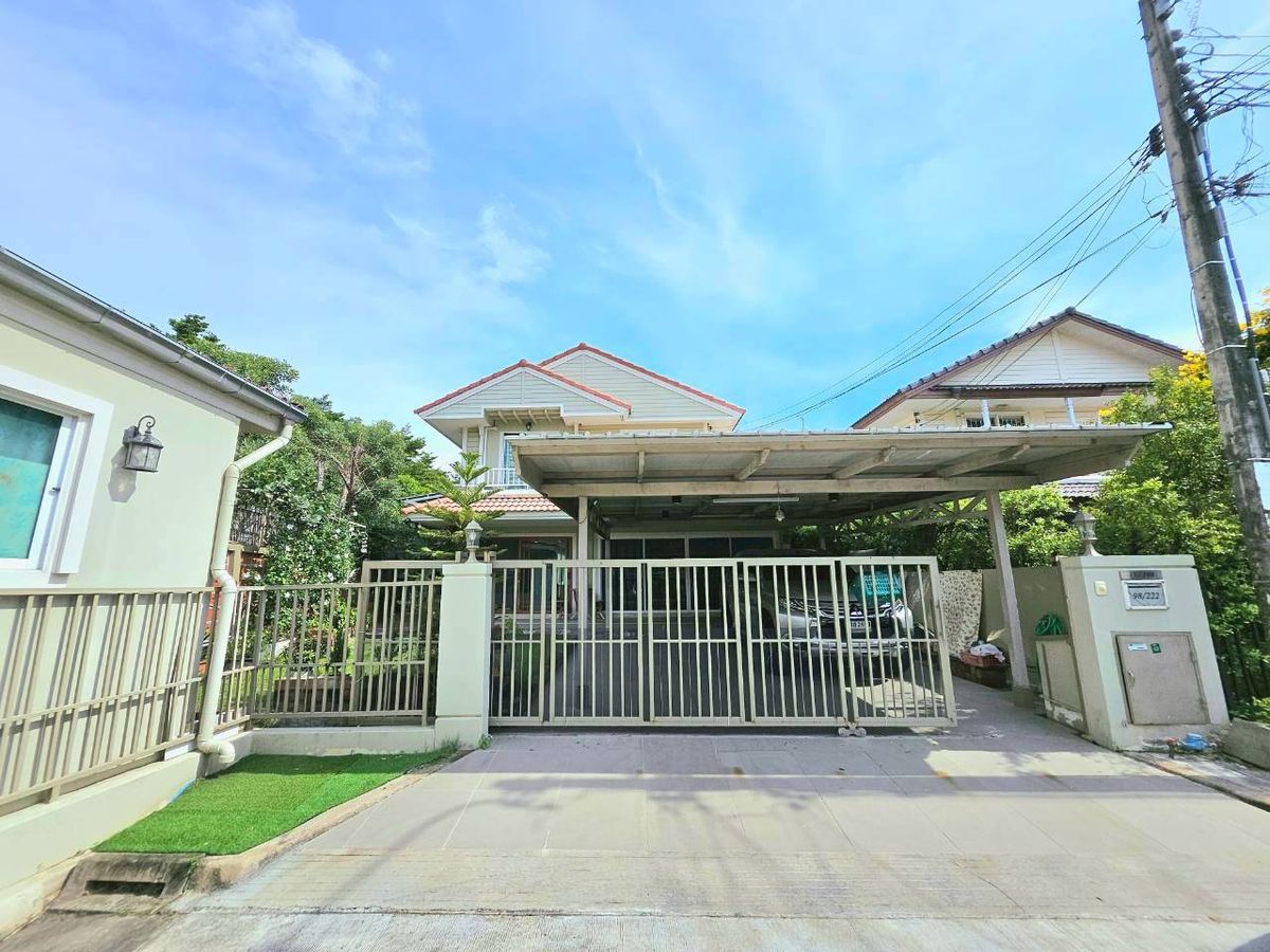 ขายบ้านพระราม 2 บางขุนเทียน : 🏡ขายบ้านเดี่ยวหลังมุม พฤกษ์ลดา 1 พระราม 2 บ้านสวย พร้อมอยู่