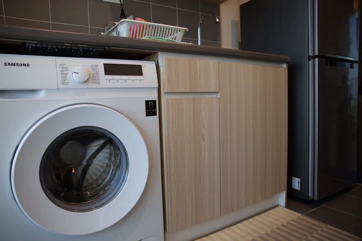 For RentCondoBangna, Bearing, Lasalle : For rent ✨ IDEO O2 ✨ near BTS Bangna, fully furnished and equipped with appliances