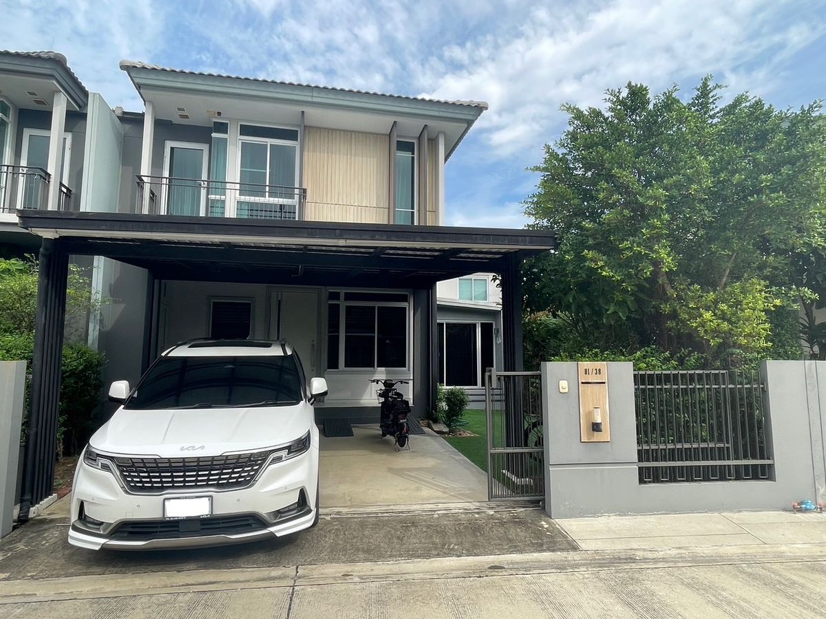 For SaleHouseRama5, Ratchapruek, Bangkruai : Twin house, Innicio 3 Pinklao - Ring Road / 4 Bedrooms (Sale), Inizio 3 Pinklao - Wongwaen / Semi -Dethaed House 4 Bedrooms (For Sale) Adi025