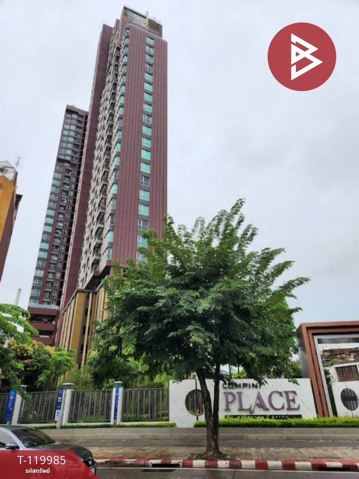 For SaleCondoRama3 (Riverside),Satupadit : Lumphini Place Condo for sale, Ratchada-Sathu (Lumpini Place Ratchada-Sathu) Bangkok