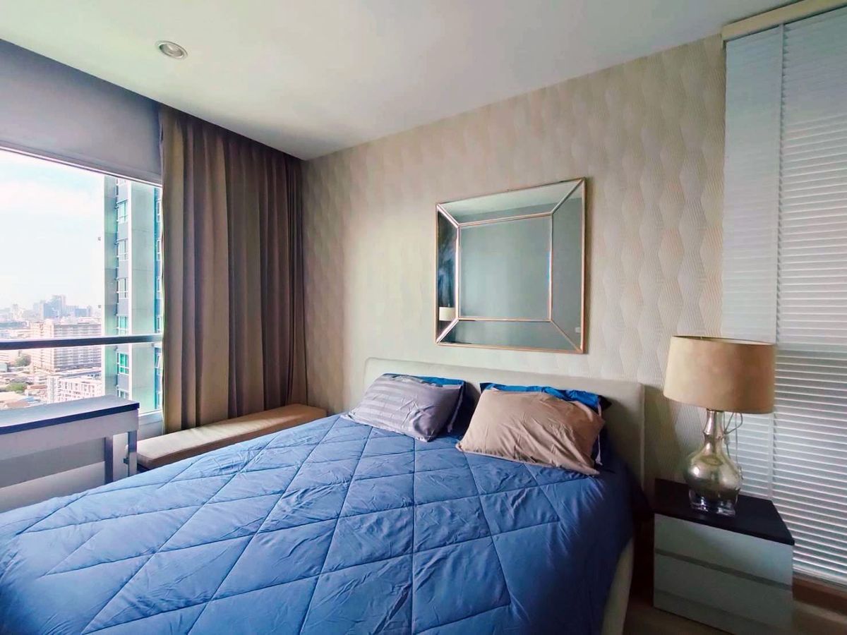 ให้เช่าคอนโดรัชดา ห้วยขวาง : life ratchadapisek ใกล้ mrt huaikhwang /2 bedrooms 2bathrooms/ 56sqm/24fl./32,000