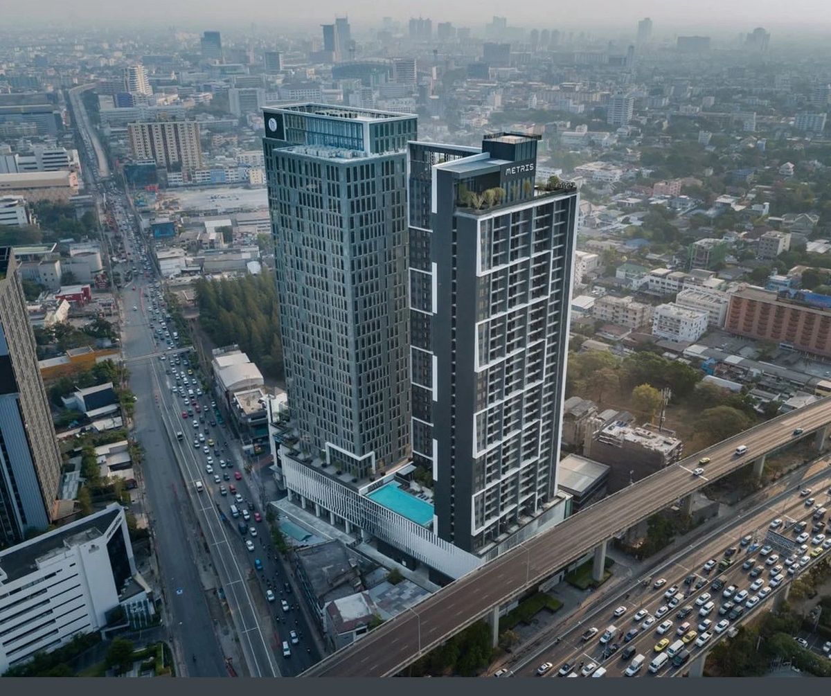 ขายคอนโดรามคำแหง หัวหมาก : ห้องสวยทำเลดี ราคาดีที่สุดในโครงการ!!⭐Metris พระราม9-รามคำแหง