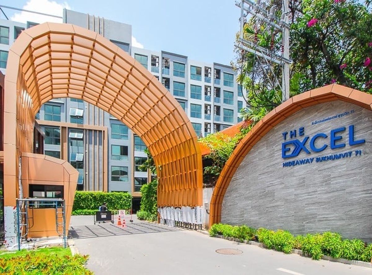 For RentCondoOnnut, Udomsuk : 🌃 Rental of Di Excel, Away, Sukhumvit 71- The Excel Hideaway Sukhumvit 71 🎯 Rental fee is reduced to 11,000 baht/month.