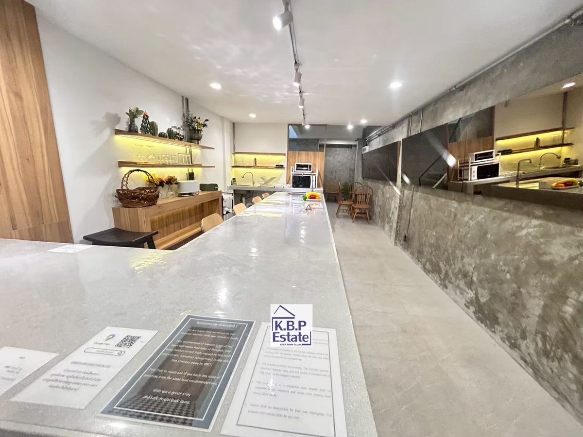 For SaleShop HouseSiam Paragon ,Chulalongkorn,Samyan : Commercial building for sale near MRT Sam Yan 220 meters (Renovate Building is finished)