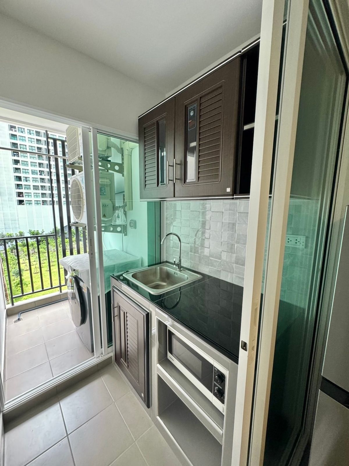 For RentCondoBangna, Bearing, Lasalle : For rent 📍 Regent home bangna 📍 Fully furnished and equipped, near BTS Bangna