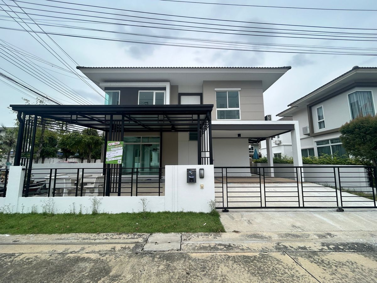 ขายบ้านสมุทรปราการ สำโรง : JK2 5928618 : เดอะทรัสต์ ทาวน์โฮม ศรีนครินทร์ - แพรกษา