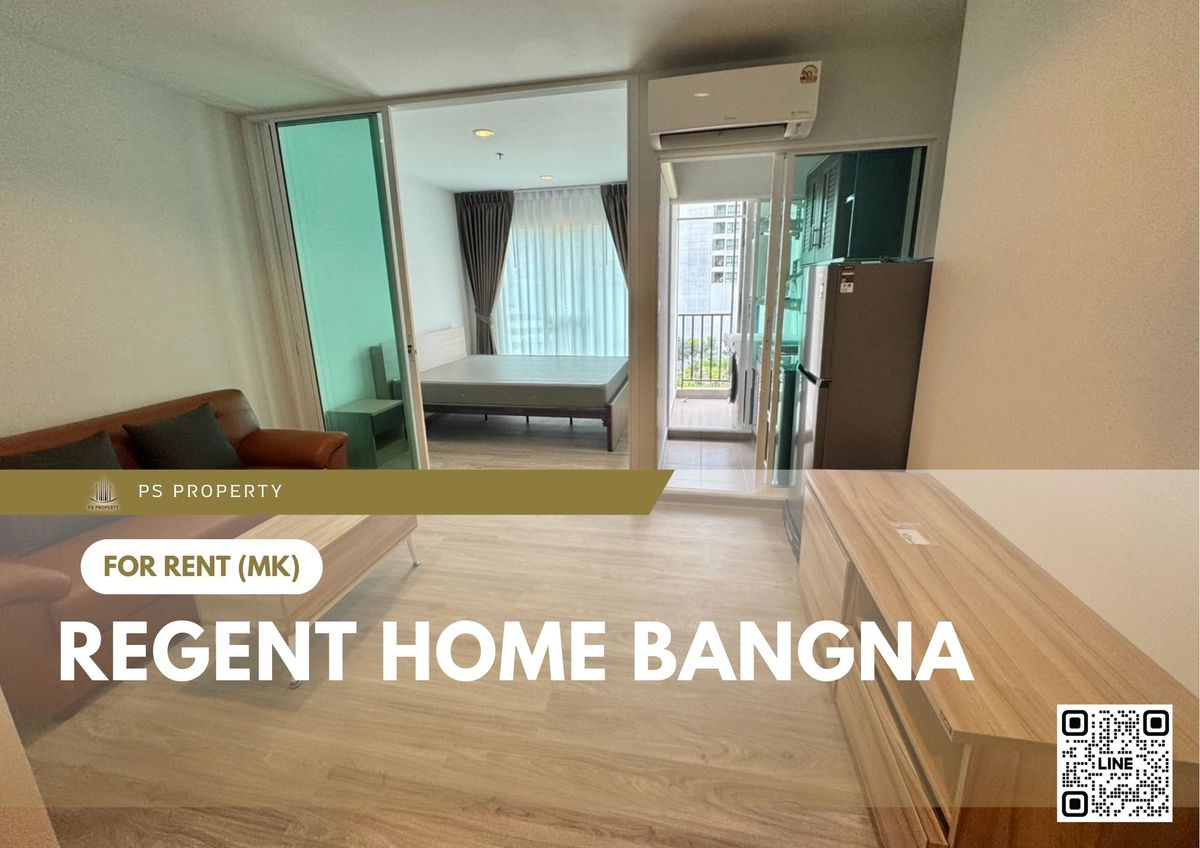ให้เช่าคอนโดบางนา แบริ่ง ลาซาล : ให้เช่า 📍 Regent home bangna 📍 เฟอร์นิเจอร์ และ เครื่องใช้ไฟฟ้าครบ ใกล้ BTS บางนา