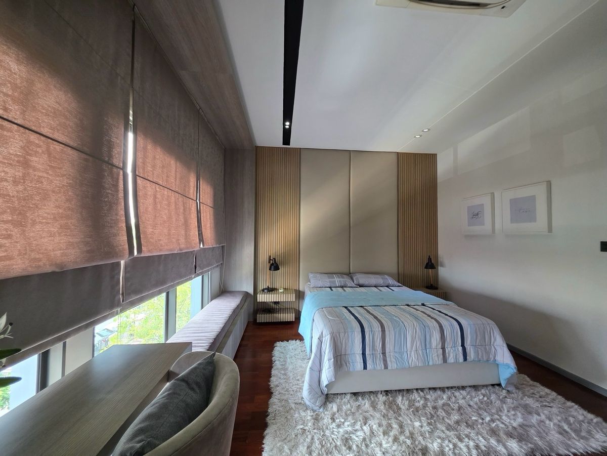 HousePattanakan, Srinakarin : For sale / #for rent — Grand Bangkok Boulevard Rama 9 Flagship Residence, the most potential location on Krungthep Kreetha Road — only 50 meters from Wellington College Bangkok.