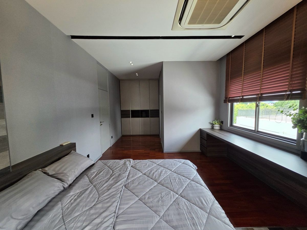 HousePattanakan, Srinakarin : For sale / #for rent — Grand Bangkok Boulevard Rama 9 Flagship Residence, the most potential location on Krungthep Kreetha Road — only 50 meters from Wellington College Bangkok.