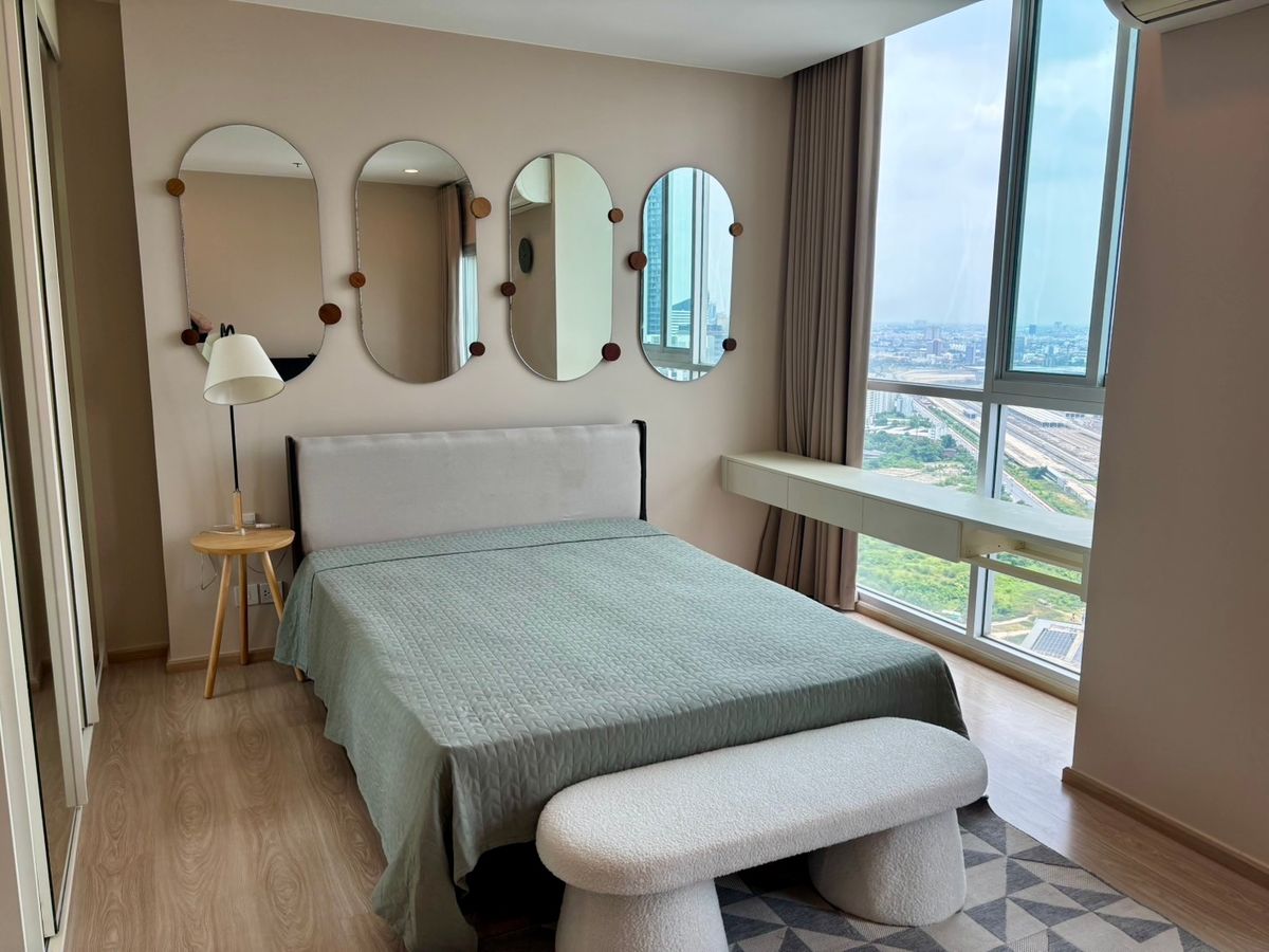 ให้เช่าคอนโดรัชดา ห้วยขวาง : (for rent) Noble Revolve Ratchada 2 ใกล้ MRT ศูนย์วัฒนธรรม เพียง 80 เมตร