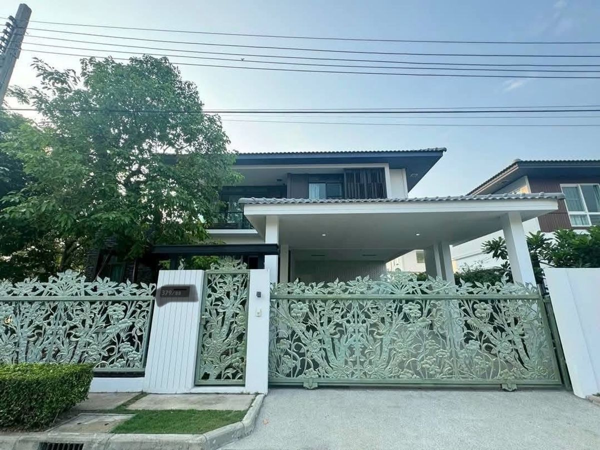ให้เช่าบ้านบางแค เพชรเกษม : 💥ให้เช่า 62,000 บาท บ้านสวย หัวมุม  หมู่บ้านมัณฑนา วงแหวน–กัลปพฤกษ์