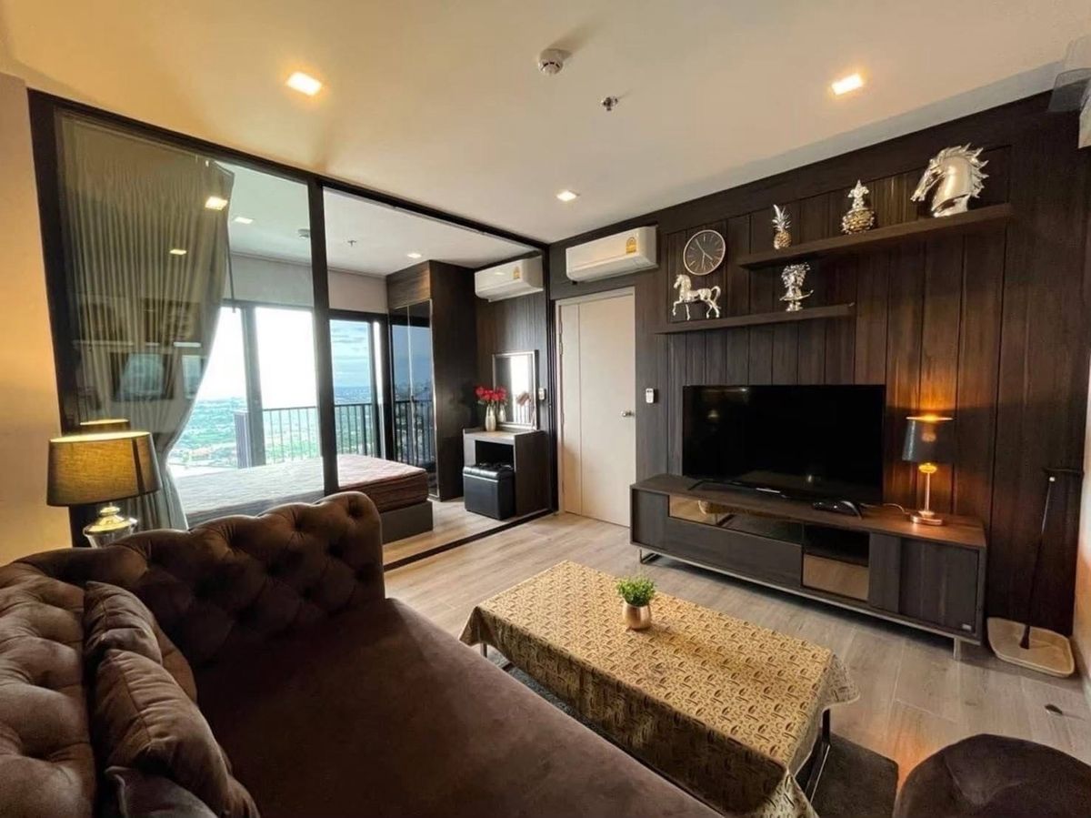 For RentCondoRattanathibet, Sanambinna : Luxury condo next to the Chao Phraya River, 50th floor, the most beautiful view at 𝐓𝐇𝐄 𝐏𝐎𝐋𝐈𝐓𝐀𝐍 𝐑𝐈𝐕𝐄 𝐑𝐈𝐕𝐄