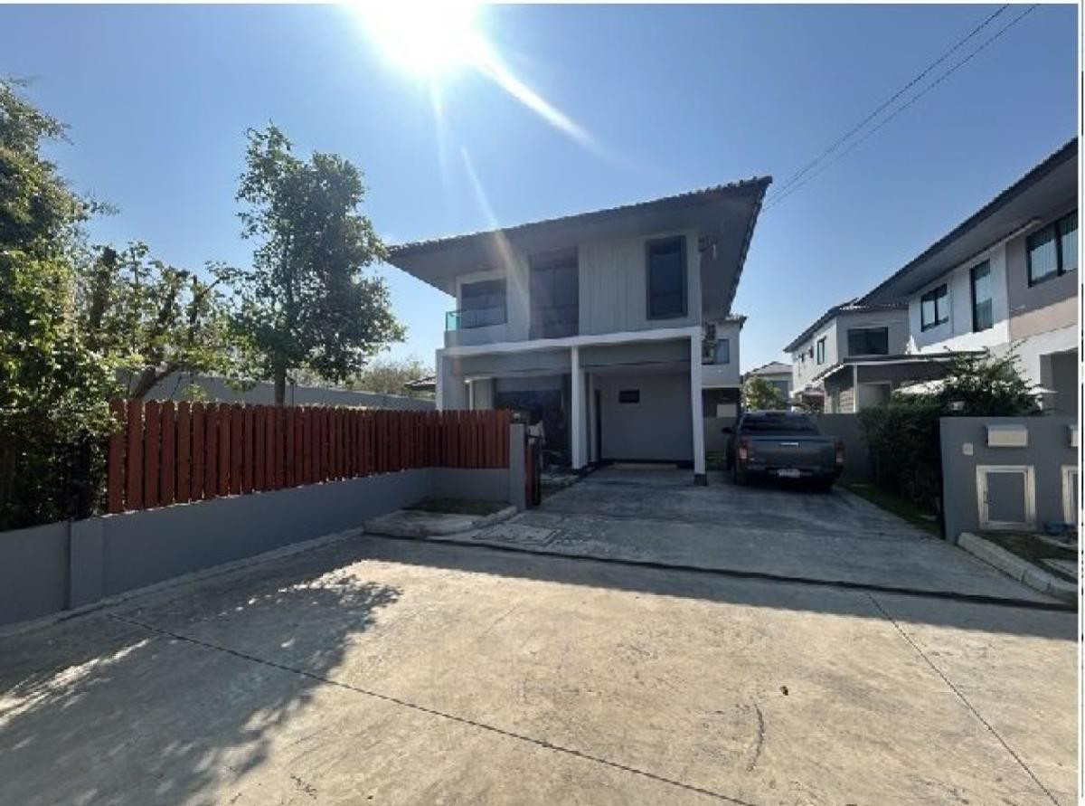 For SaleHousePhutthamonthon, Salaya : For Sale House , Kanasiri Salaya-Pinklao , corner unit , wide frontage , Sala Klang , Bang Kruai , Bangkok , CX-122606