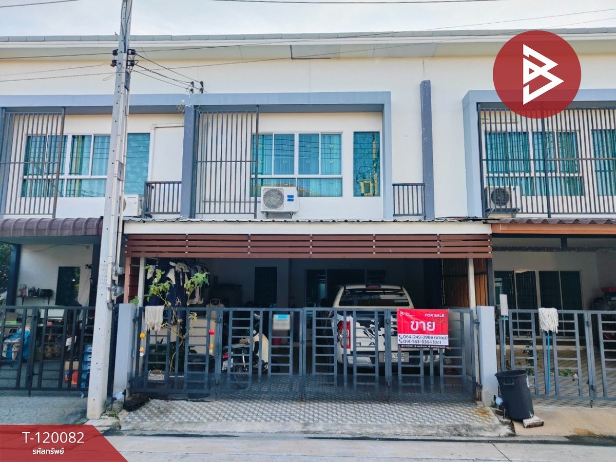ขายทาวน์โฮมฉะเชิงเทรา : ขายทาวน์เฮ้าส์ หมู่บ้านสุขุมวิทพาร์ค มอเตอร์เวย์ ฉะเชิงเทรา พร้อมอยู่