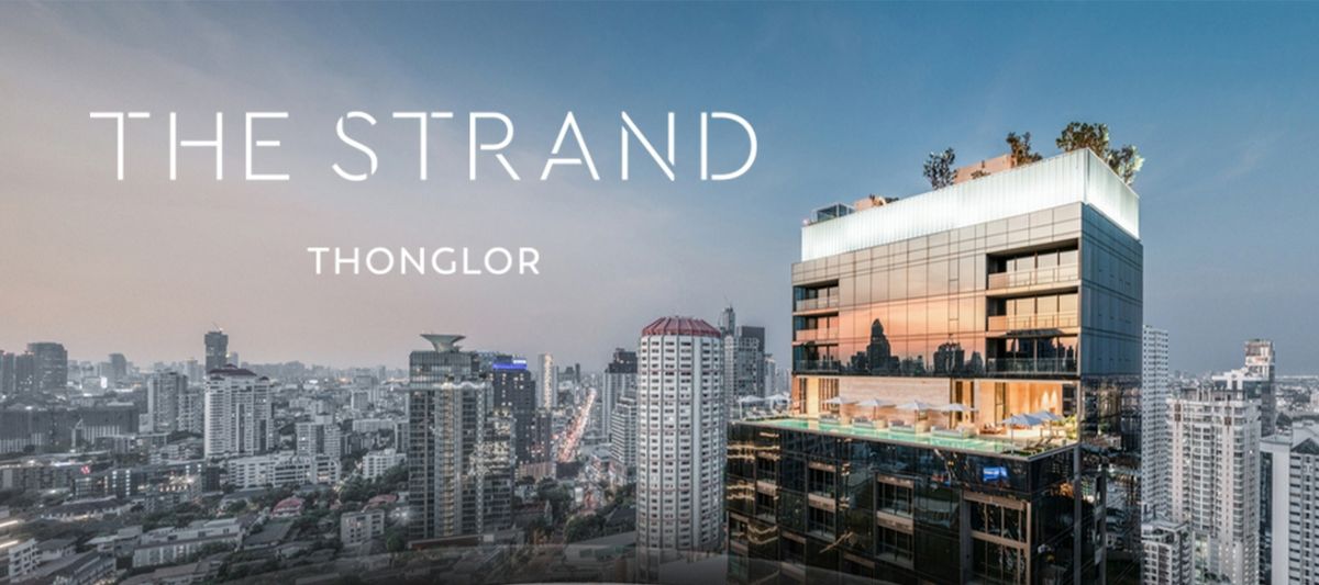 ขายคอนโดสุขุมวิท อโศก ทองหล่อ : Promotion 2 bedrooms  107.75 sqm (Fully Fitted) ราคาที่ดีที่สุด 36.9 MB @ The Strand Thonglor  ห้องกว้าง โปร่ง สบาย ตำแหน่งสวย