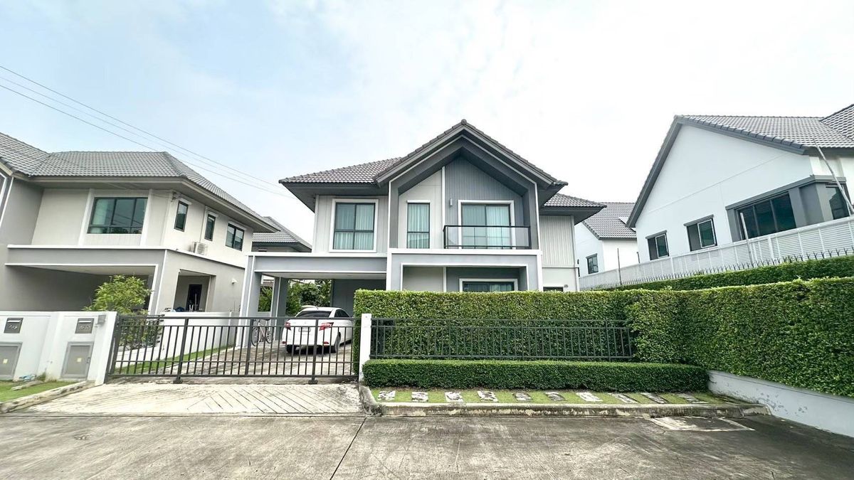 For SaleHousePhutthamonthon, Salaya : Large detached house, Pave Pinklao - Salaya