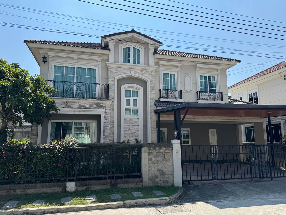 For RentHouseKaset Nawamin,Ladplakao : 🔥🔥30113🔥🔥 Single house for rent Grandio Ladprao-Kaset Nawamin🌐LINE ID: @fastforrentcondo