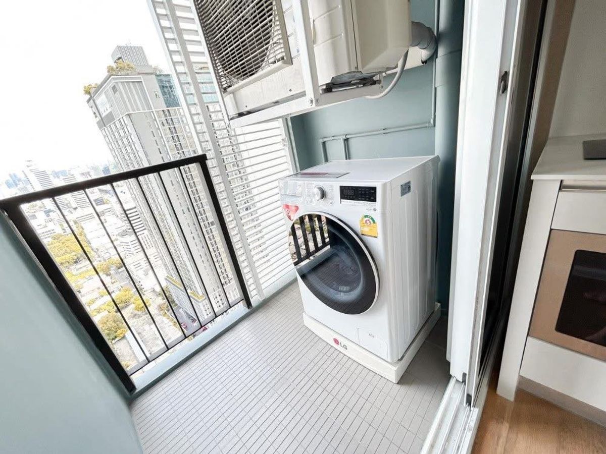 For RentCondoLadprao, Central Ladprao : For rent 📍 The Saint Residences 📍 Fully furnished and equipped, near BTS Ha Yaek Lat Phrao