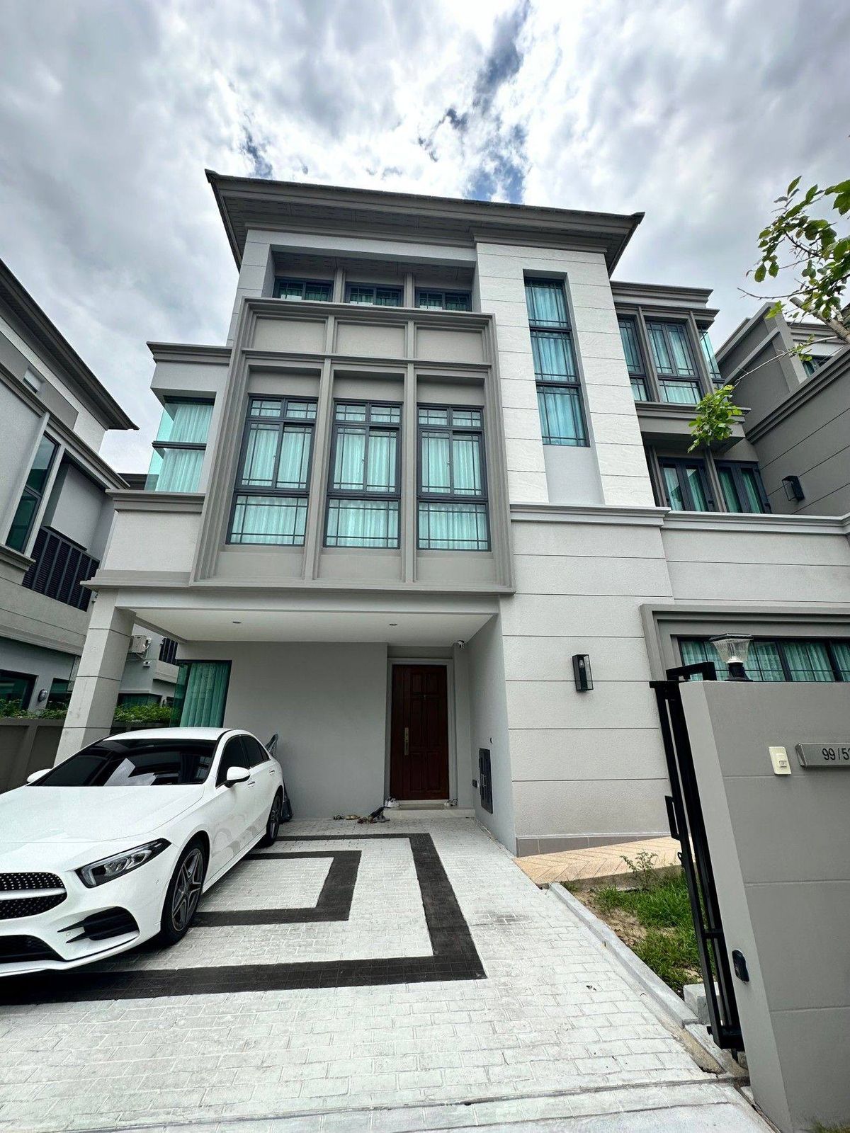For RentPattanakan, Srinakarin : ECH250845 For Rent The Sonne Srinakarin-Banna | 4-bedroom luxury 4 bathrooms | 220 sqm. | With full furniture | 100,000 baht/month
