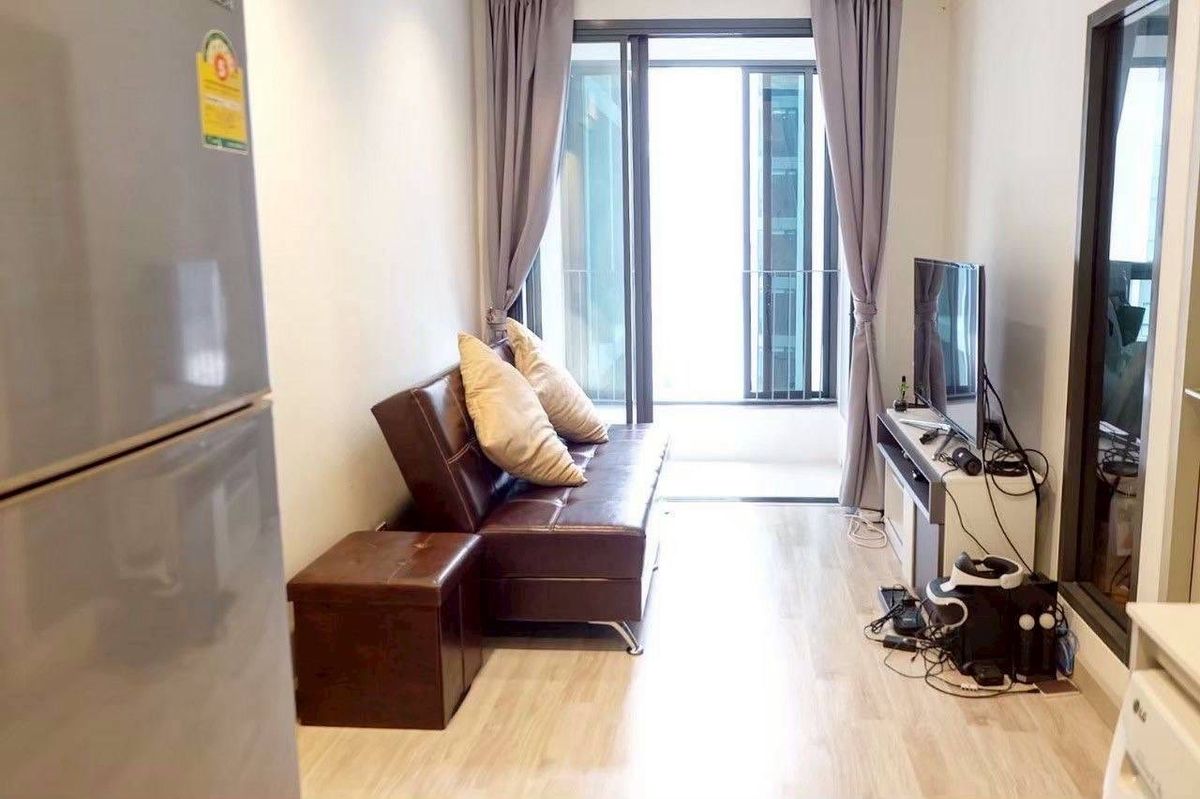 For RentCondoRama9, Petchburi, RCA : 🔥 New best deal 🔥 For [Rent] *** [ 1 Bed 1 Bath ] / Fully furnished***, [ Ideo Mobi Rama 9 ] Close to MRT Rama 9👍