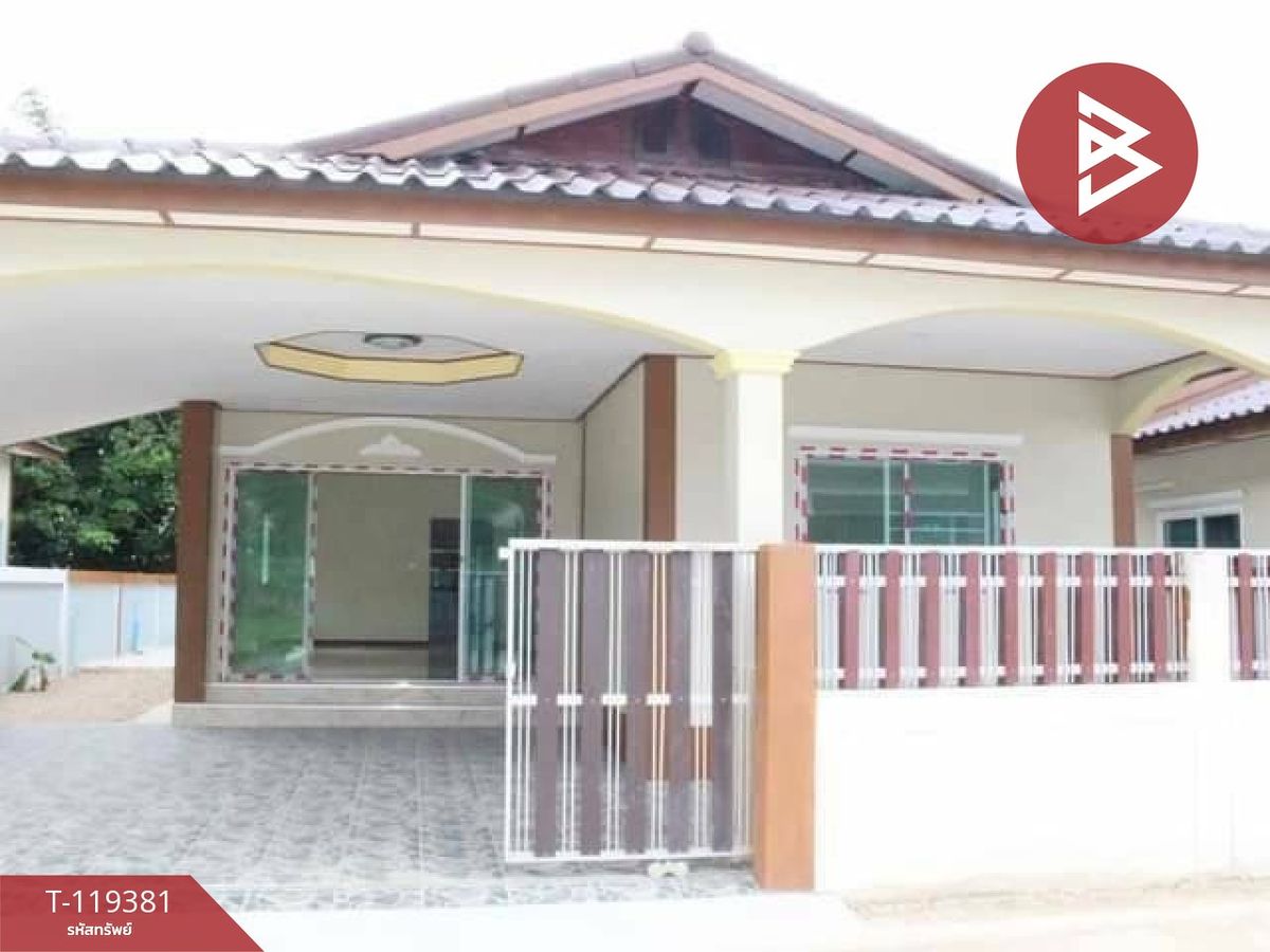 For SaleHouseRayong : Single house for sale, area 50 sq.whi Nikom Phatthana Rayong