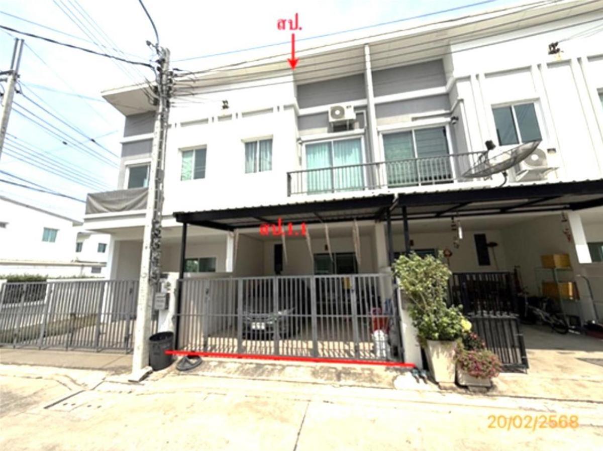ขายทาวน์โฮมนนทบุรี บางใหญ่ บางบัวทอง : ขายทาวน์เฮ้าส์/ทาวน์โฮม  นนท์ณิชา บางใหญ่ 2 บางแม่นาง บางใหญ่ นนทบุรี CX-128508