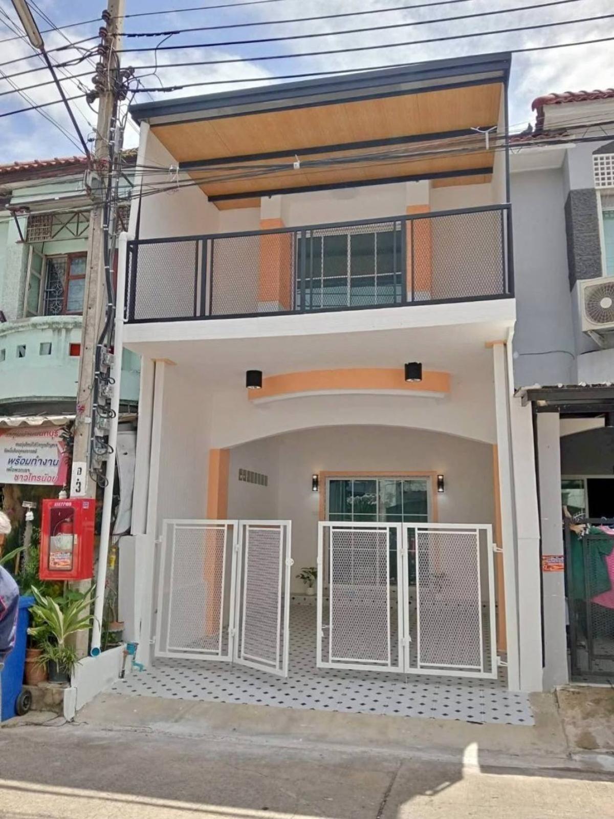 ขายทาวน์โฮมนนทบุรี บางใหญ่ บางบัวทอง : ขายทาวน์เฮ้าส์/ทาวน์โฮม  นันทิชา 3/8 ไทรน้อย ไทรน้อย นนทบุรี CX-128242