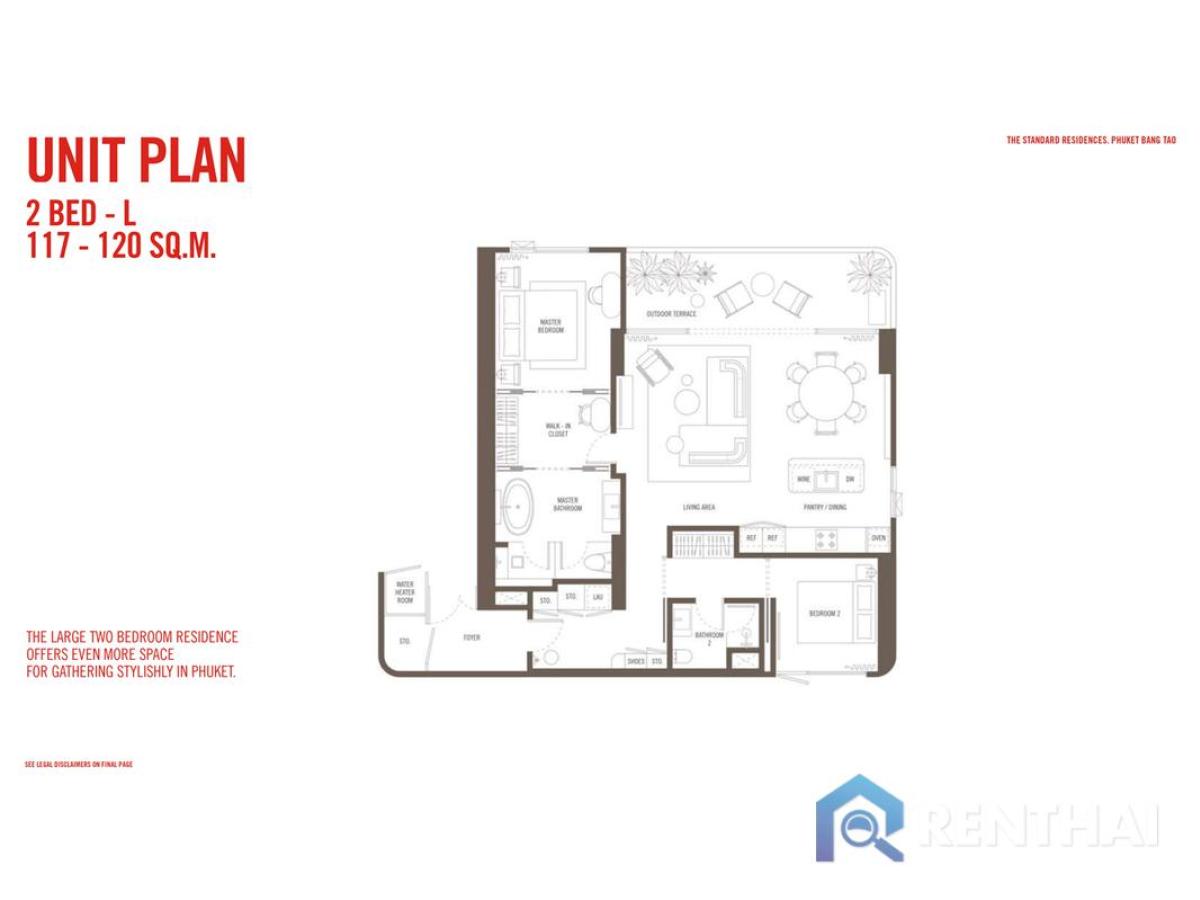 ขายคอนโดภูเก็ต : 2 นอน 117 ตรม