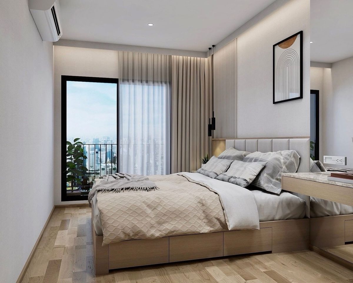 For RentCondoKhlongtoei, Kluaynamthai : ให้เช่า Life rama4-asoke
1 bedroom plus + 1 bathroom 
