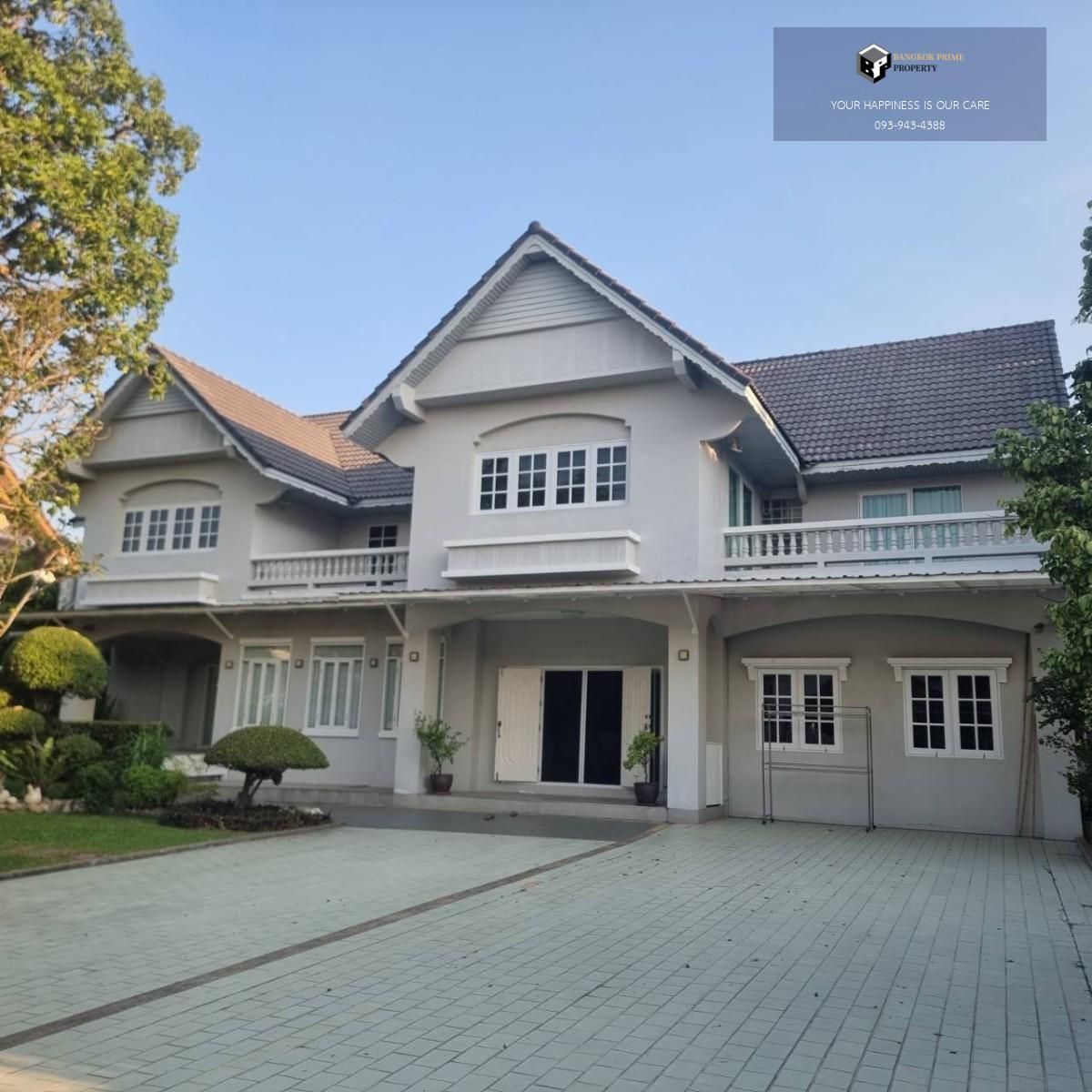 ขายบ้านสมุทรปราการ สำโรง : Ekpailin Srinakarin | บ้านเดี่ยว 2 ชั้นหลังใหญ่ #2025082511498