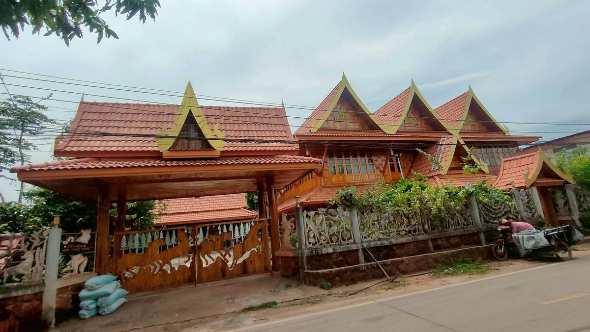 For SaleHouseNong Khai : Thai Thongthip House for sale, Ban Don Pho, Chumpon Subdistrict, Phon Phisai District, Nong Khai Province