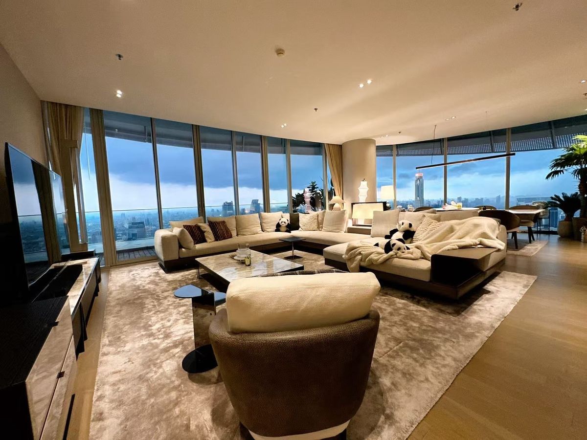 คอนโดวิทยุ ชิดลม หลังสวน : 📍Magnolias Ratchadamri Boulevard Penthouse 4bedrooms/4bathroom for Sale/Rent📍