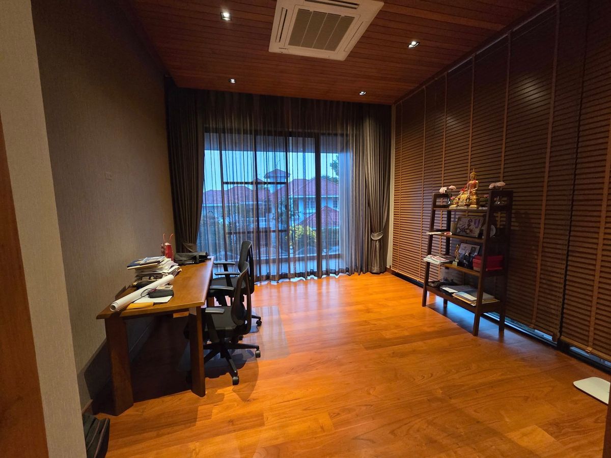 ให้เช่าบ้านบางนา แบริ่ง ลาซาล : ที่ดิน156ตรว พทใช้สอย610ตรม 4นอน5น้ำ3จอด บ้านเดี่ยว 2 ชั้น หมู่บ้านเอเวอร์กรีน วิลล์ Evrergreen Ville บางนา ตราด 56