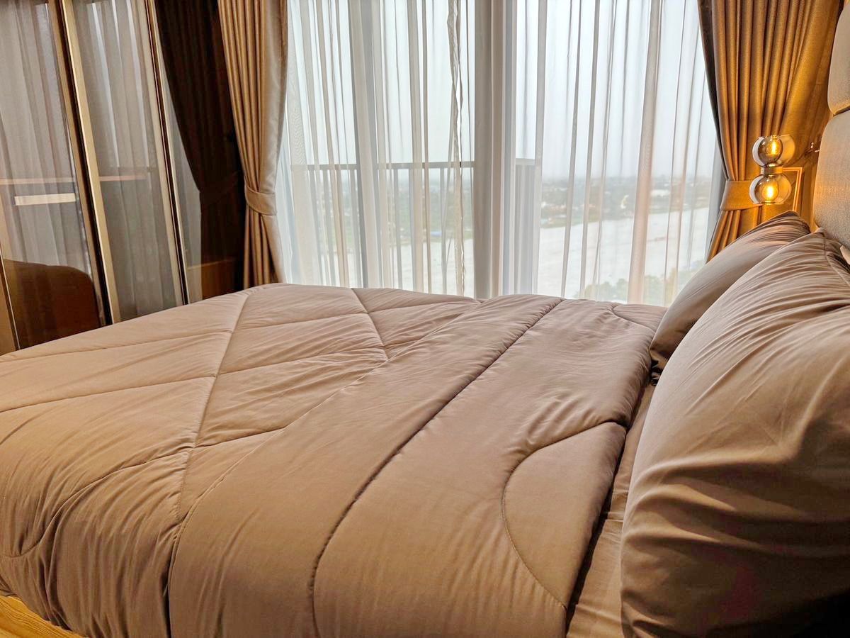ให้เช่าคอนโดรัตนาธิเบศร์ สนามบินน้ำ พระนั่งเกล้า : ให้เช่า The Politan Aqua ห้องวิวแม่น้ำเจ้าพระยา มี* เครื่องซักผ้าฝาหน้า LG 9 กก 