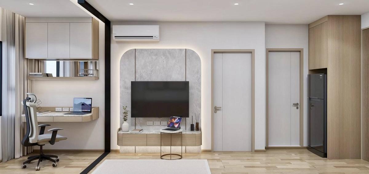 For RentCondoKhlongtoei, Kluaynamthai : 🔥For urgent rent🔥Life Rama 4-Asok, near MRT Queen Sirikit National Convention Center, fully furnished, ready to move in