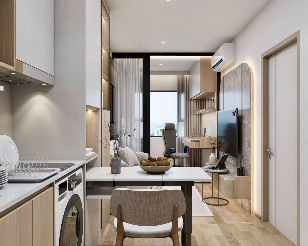 For RentCondoKhlongtoei, Kluaynamthai : 🔥For urgent rent🔥Life Rama 4-Asok, near MRT Queen Sirikit National Convention Center, fully furnished, ready to move in